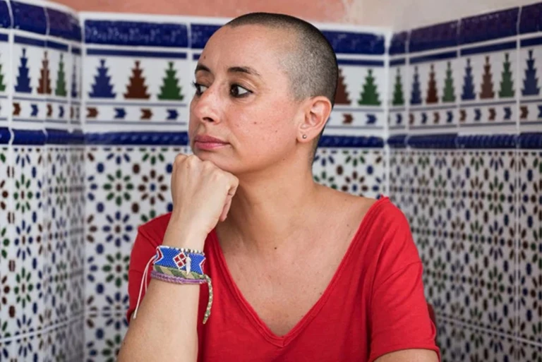 Die marokkanische LGBTI-Aktivistin Ibtissame Lachgar @ privat