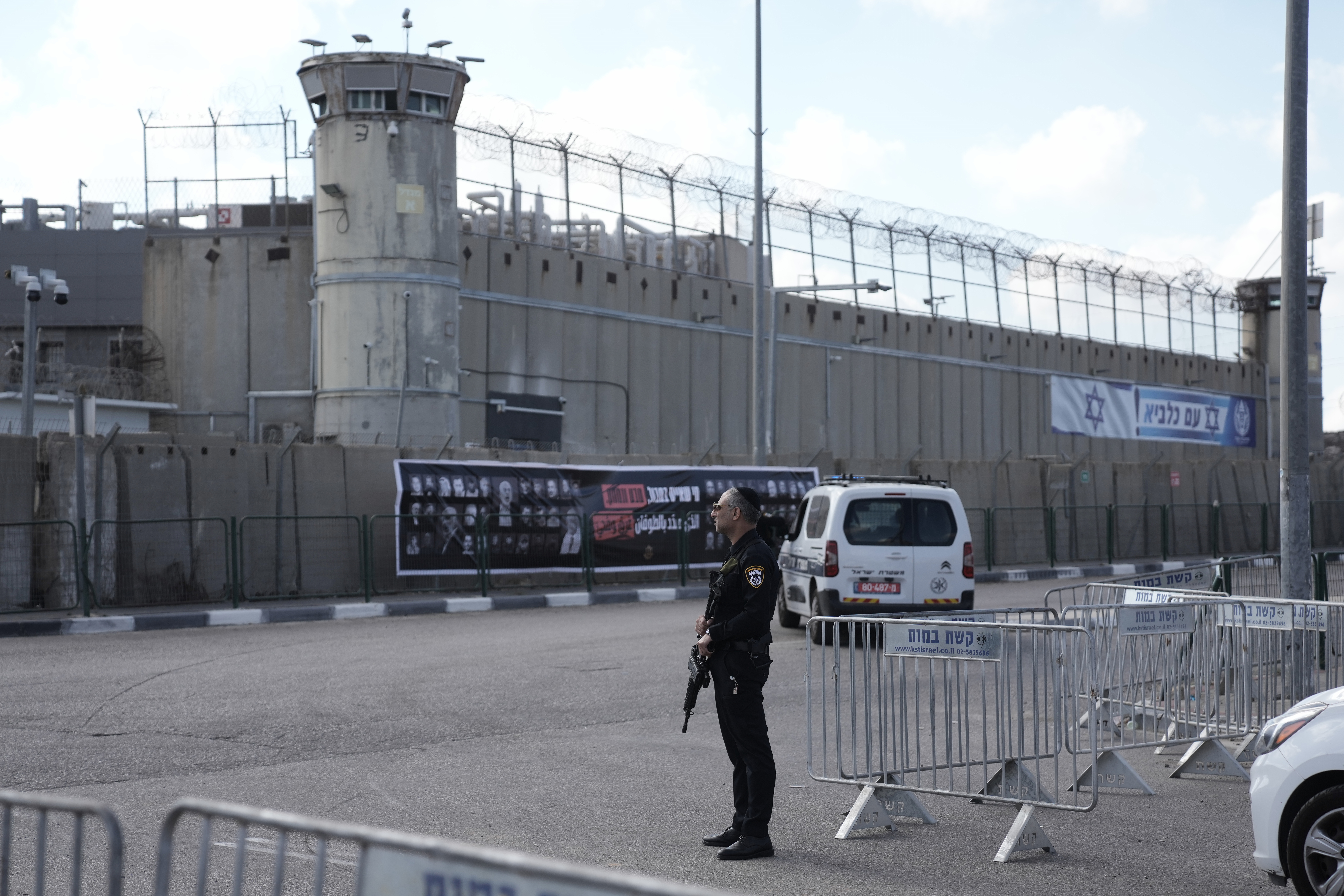 Das Ofer Militärgefängnis in der Nähe von Jerusalem © APA-Images / AP / Mahmoud Illean