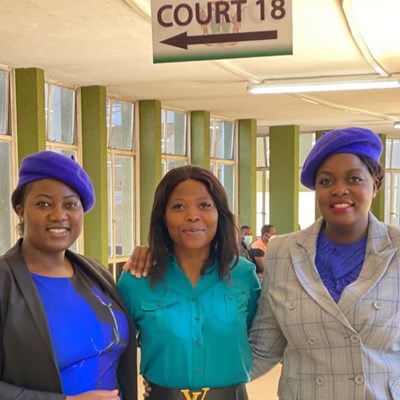 Simbabwe: Joanna Mamombe, Cecillia Chimbiri und Netsai Marova (Jänner 2023)