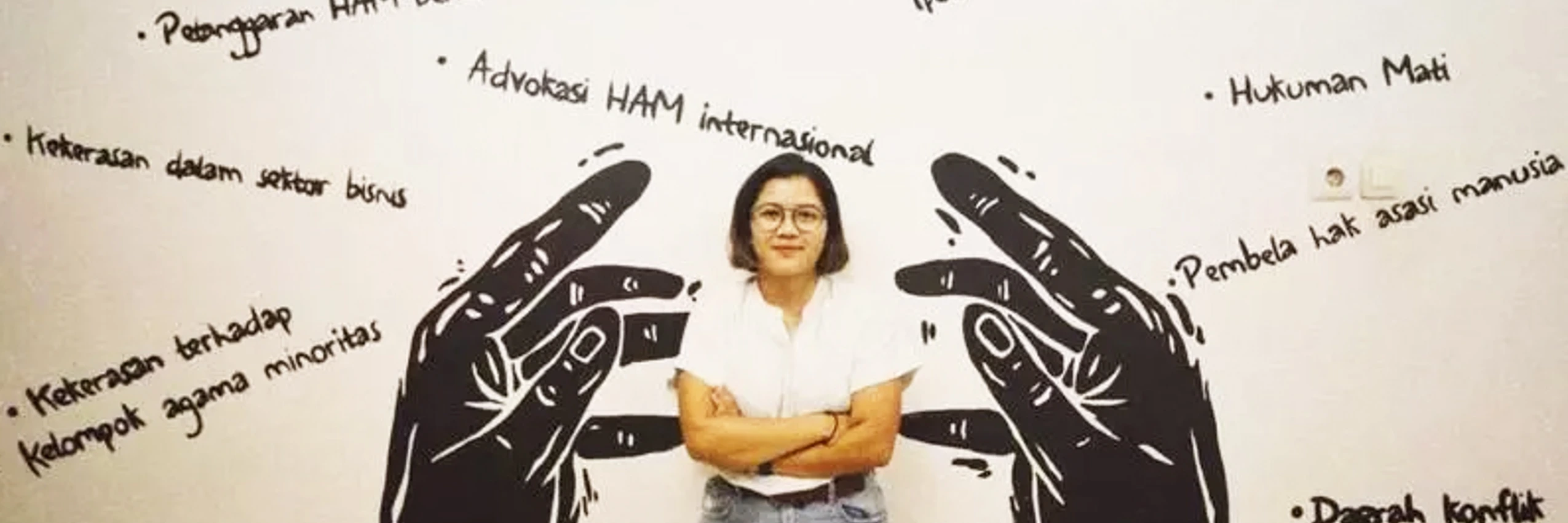 © Fatia Maulidiyanti, Koordinatorin der indonesischen Menschnrechtsorganisation KontraS / privat