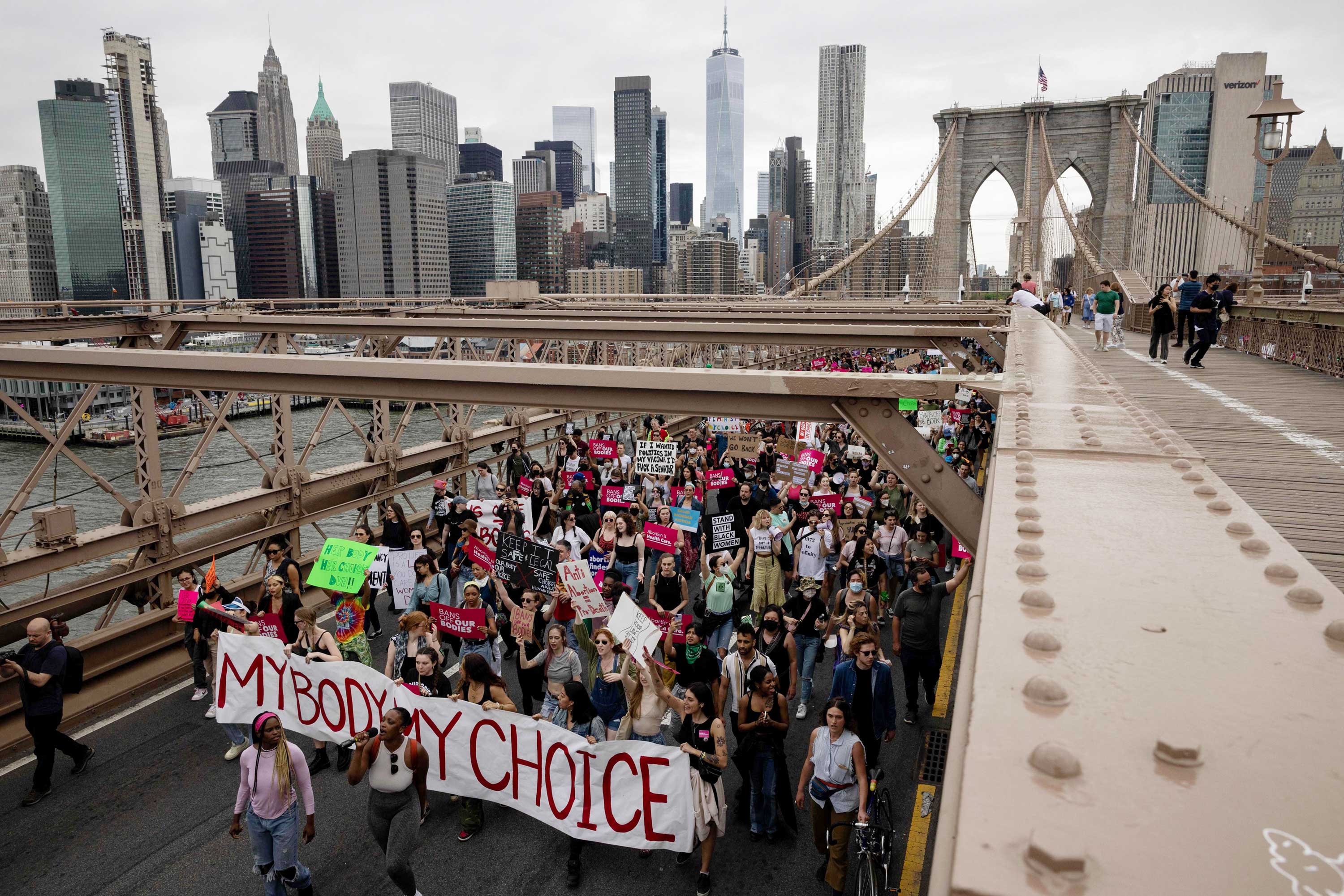 Pro Choice Demonstration Brooklyn Frauenrechte USA Abtreibung ADAM 290840 C YUKI IWAMURA AFP Getty Images 20 03 2024