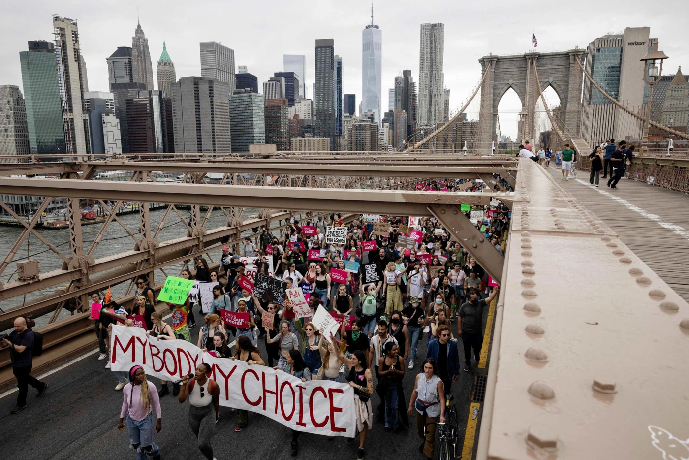 Pro Choice Demonstration Brooklyn Frauenrechte USA Abtreibung ADAM 290840 C YUKI IWAMURA AFP Getty Images 20 03 2024