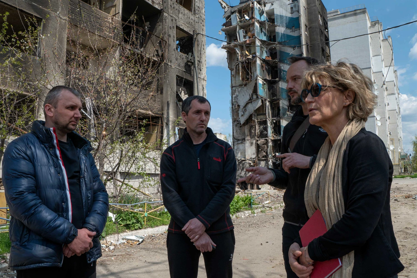 Ukraine Borodyanka Bombardment Amnesty Mission Agnes Callamard ADAM 283847 C Amnesty International