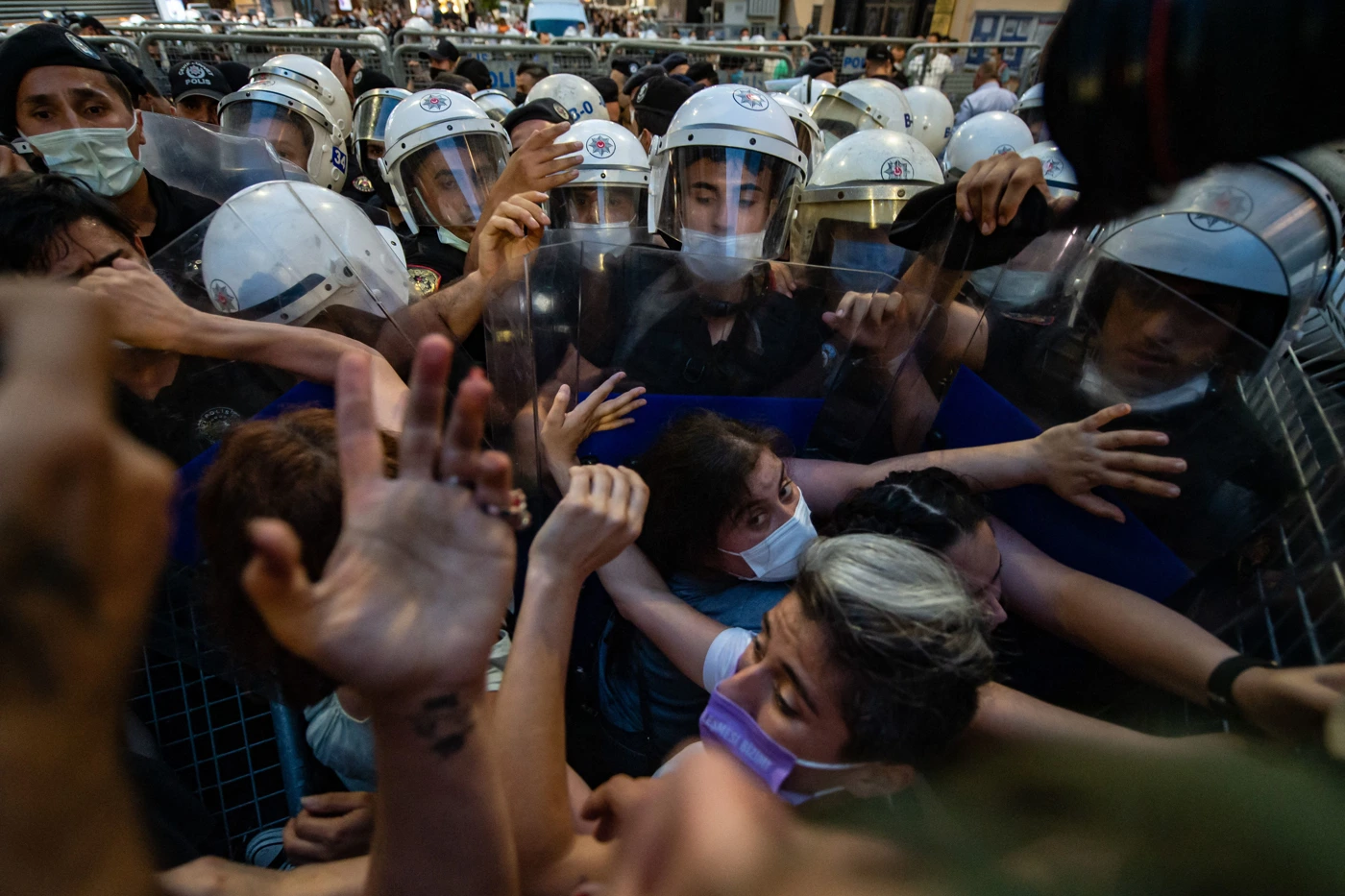Polzeigewalt Protest Gg Ausstieg Tuerkei Aus Istanbul Konvetion ADAM 282790 C AFP Via Getty Images 25 07 2024
