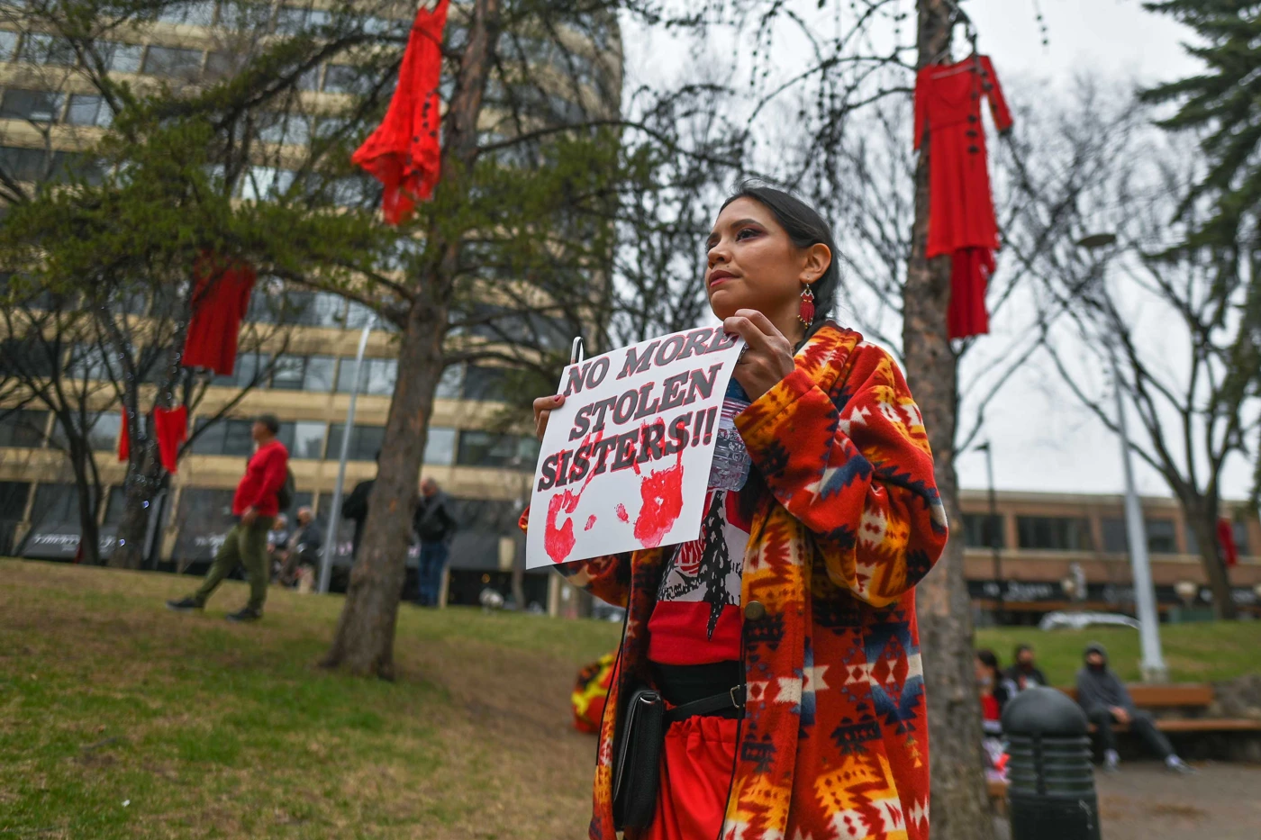 Protestaktion Gegen Morde An Indigenen Frauen Kanada ADAM 290330 C Artur Widak Nurphoto 28 03 2024