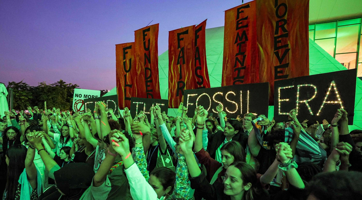 Klimaprotest Uae Cop28 Klimagipfel 20231212 PD4367.HR C GIUSEPPE CACACE AFP Picturedesk.Com 18 12 2024