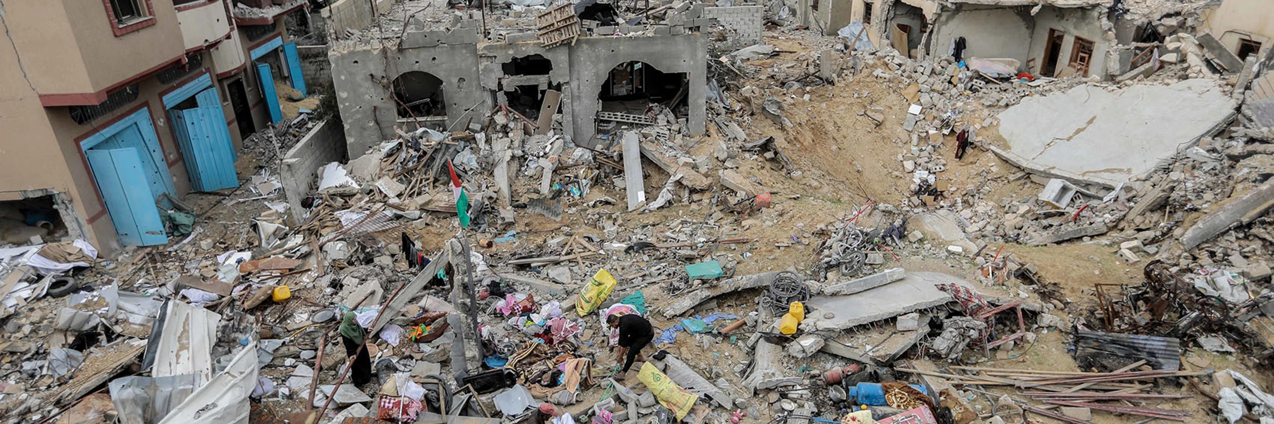 © Zerstörung in Khan Yunis, Gaza