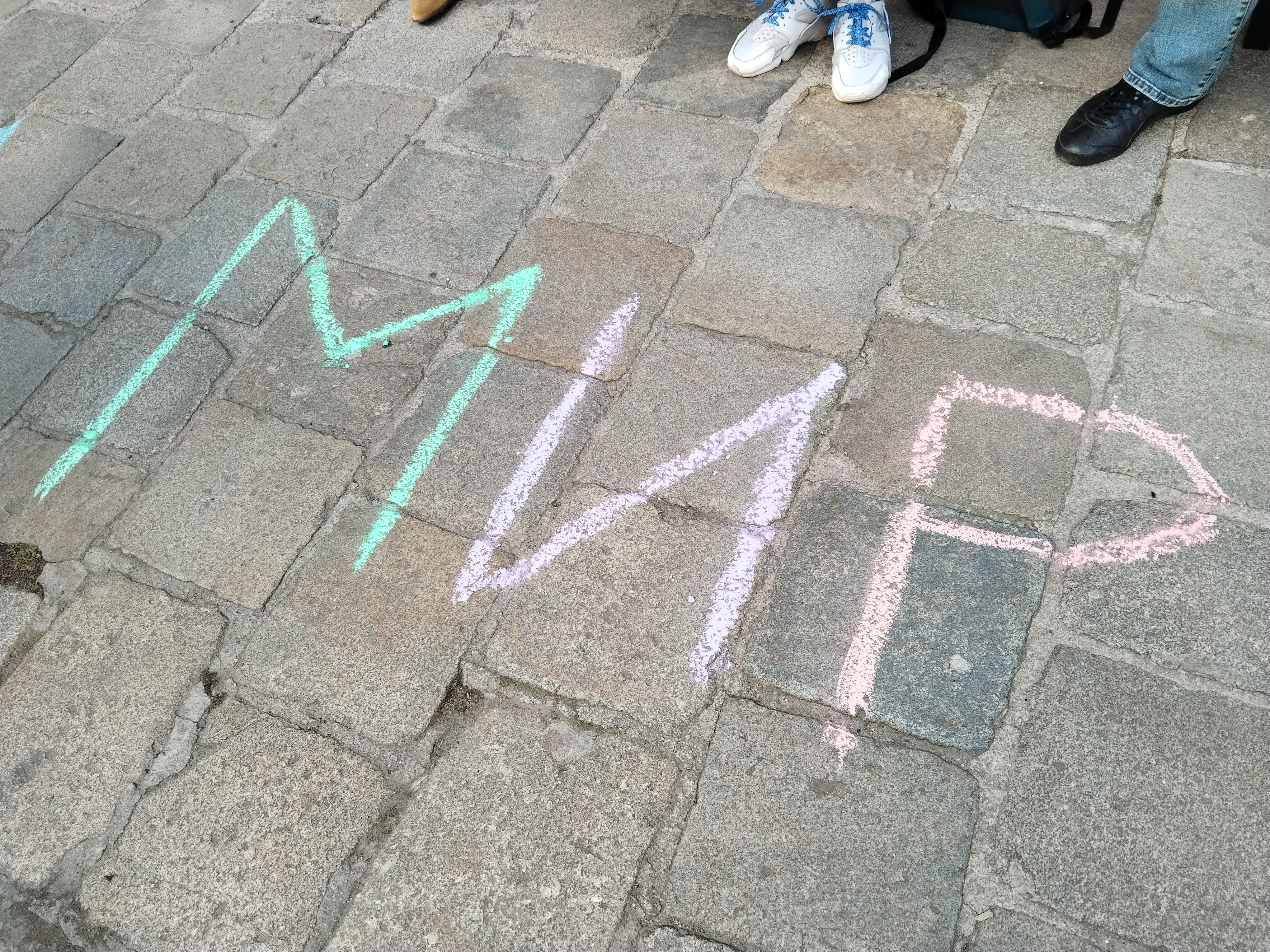 Aktion Russ Botschaft MIR