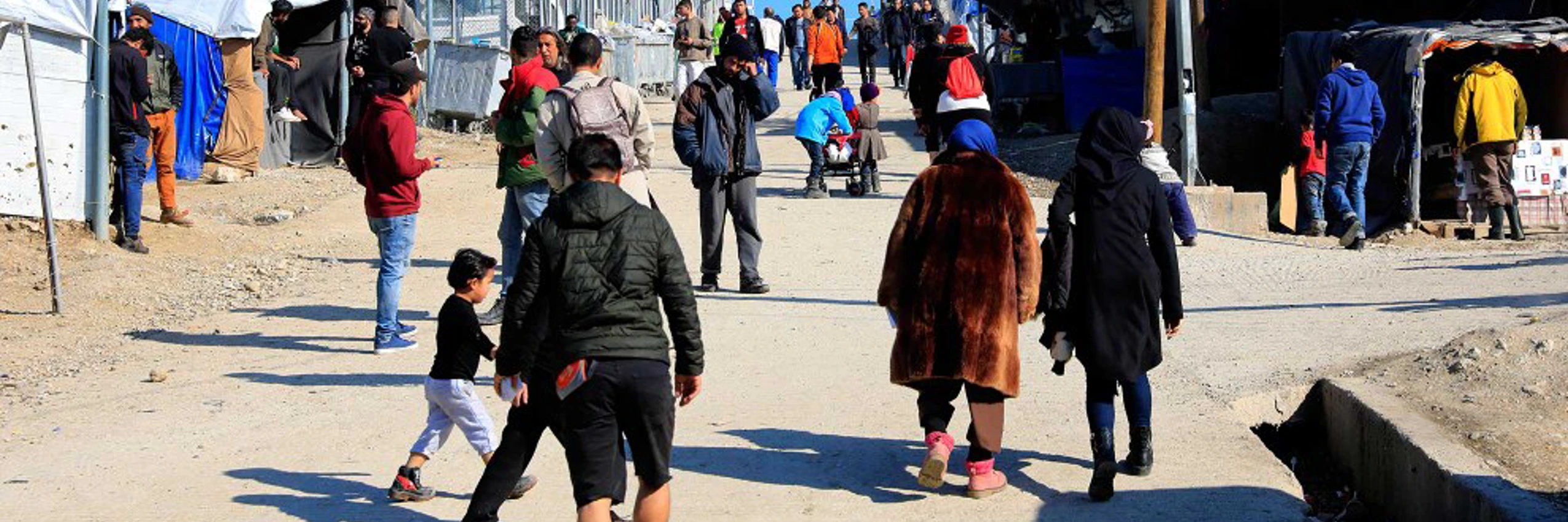 © Das Lager Moira in Lesbos  Giorgos Moutafis/Amnesty International