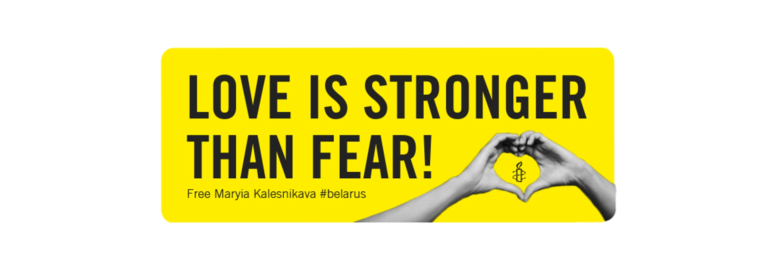 Stickerbogen Loveisstronger Quadratisch