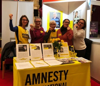 © Infostand 2020 / Amnesty-NW Frauenrechte