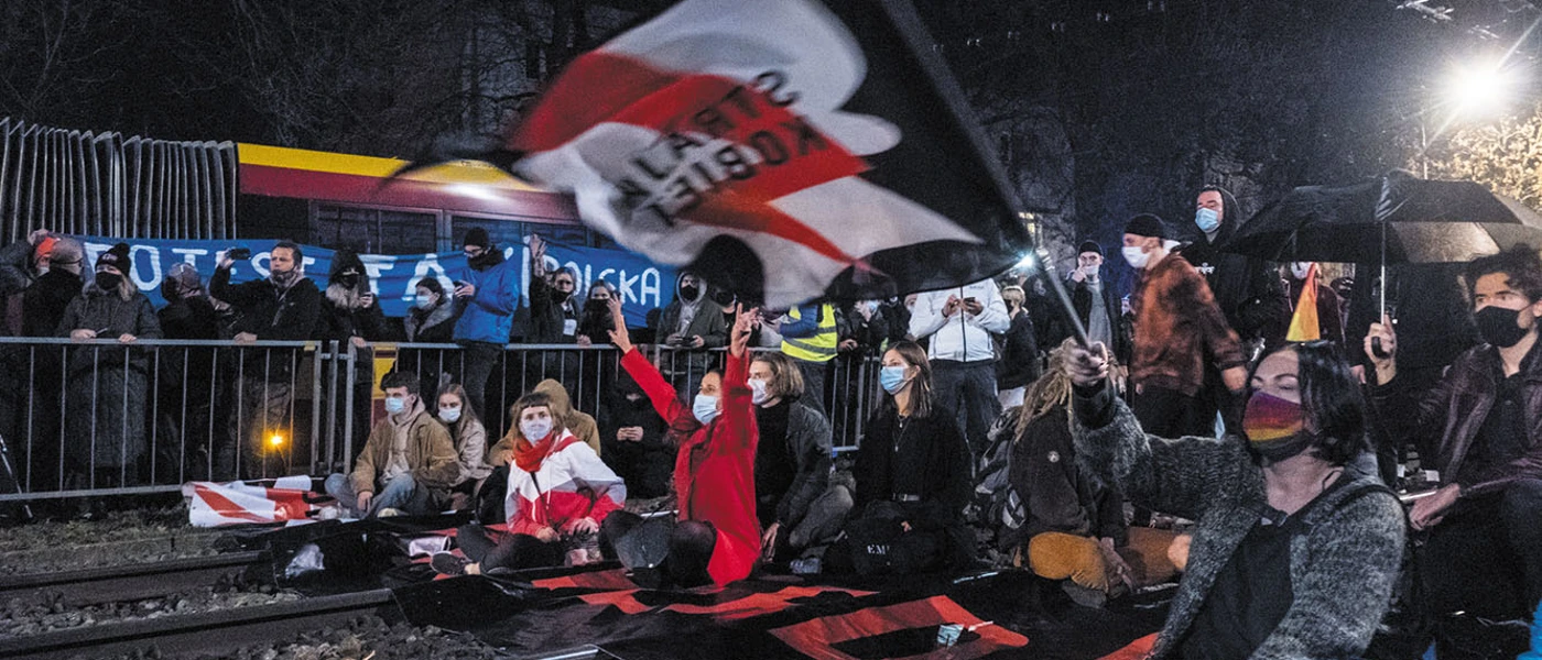 © Proteste in Polen gegen eine weitere Verschärfung des Zugangs zu Schwangerschaftsabbruch / Grzegorz Żukowski