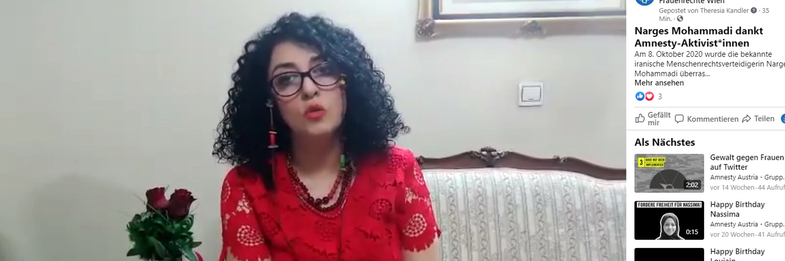 © Screenshot Facebook NW Frauenrechte