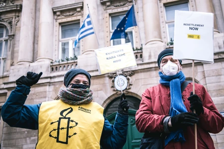 Mahnwache Griechische Botschaft 6