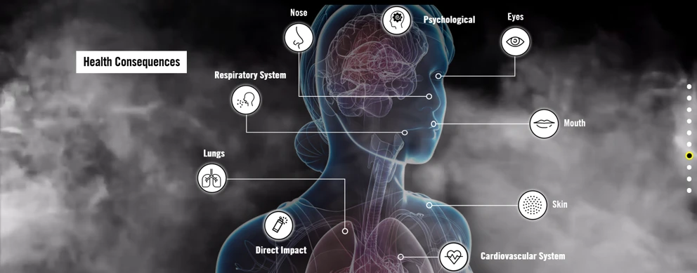 Traenengas Gesundheitliche Folgen Missbrauch Interaktive Karte