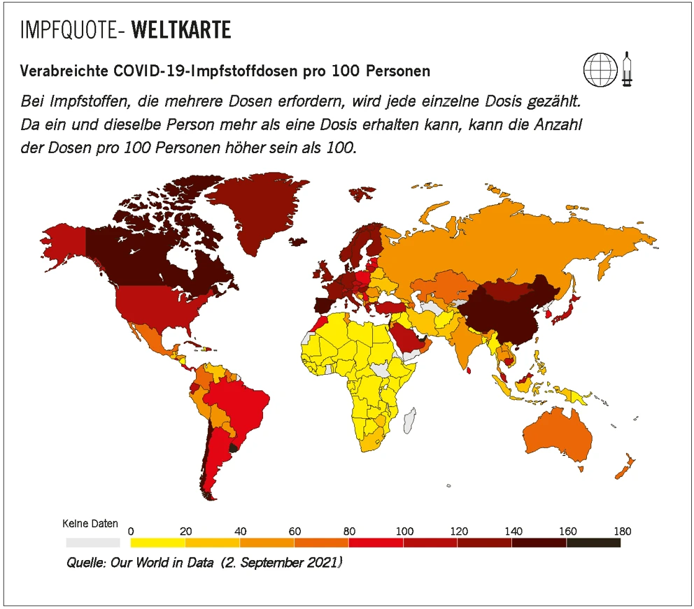 Impfquote Nach Leandern Weltkarte Amnesty Bericht COVID 19 Impfungen2 (2)