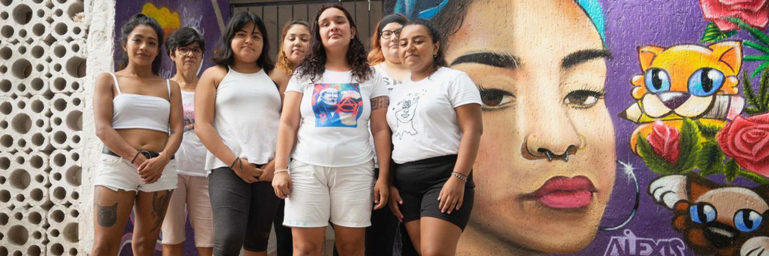 © Aktivistinnen demonstrierten im November 2020 in Cancun gegen Gewalt an Frauen und wurden dabei von der Polizei beschossen / Maho Irigoyen/Amnesty International