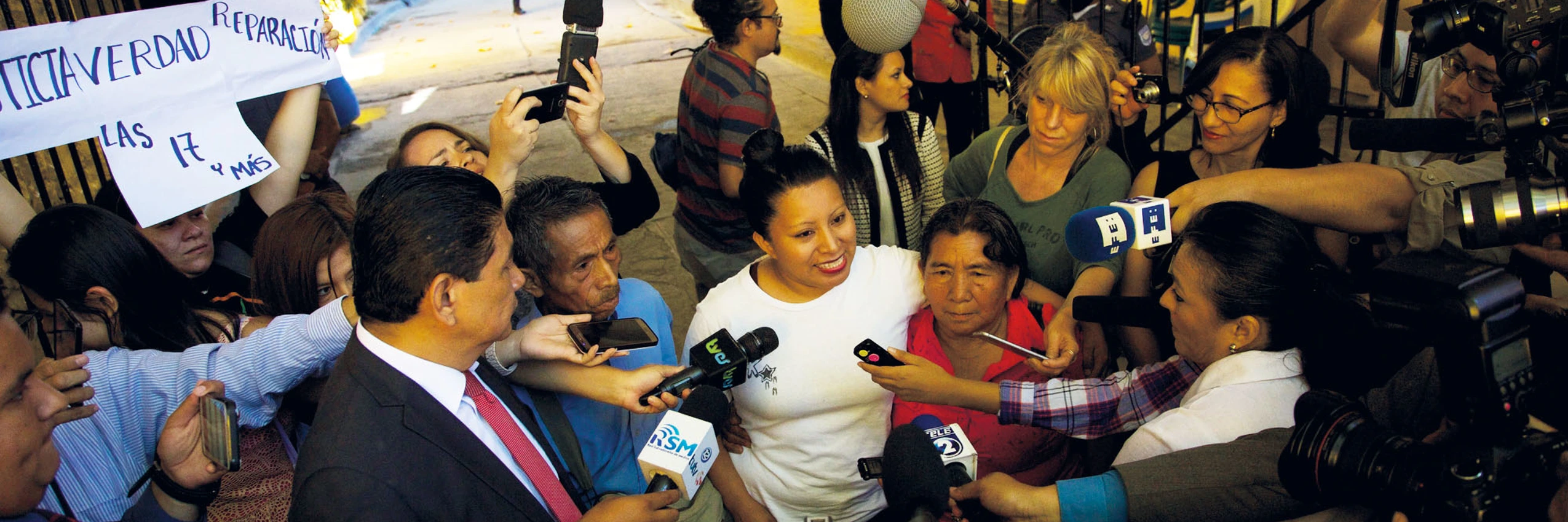 © Teodora Vásquez kam nach fast zehn Jahren Haft 2018 endlich frei.  / Edgar Romero/ Amnesty  International