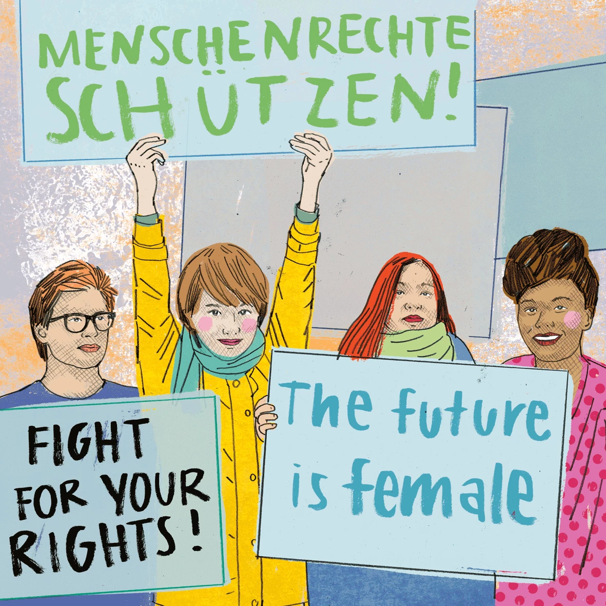 Versammlungsfreiheit Amnesty Demo Guide Ai 02 Nach Demo Ly01 C Kathrin Frank Ai