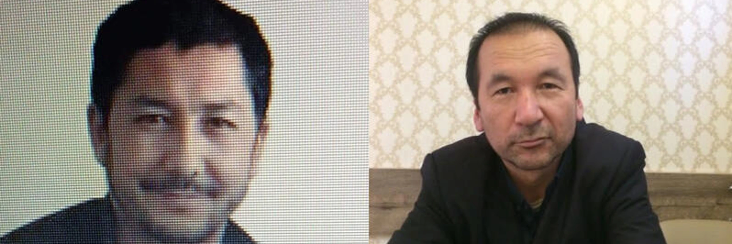 © Der uigurische Religionswissenschaftler Aimidoula Waili (rechts im Bild) und sein Freund Nuermaimaiti Ruze / privat