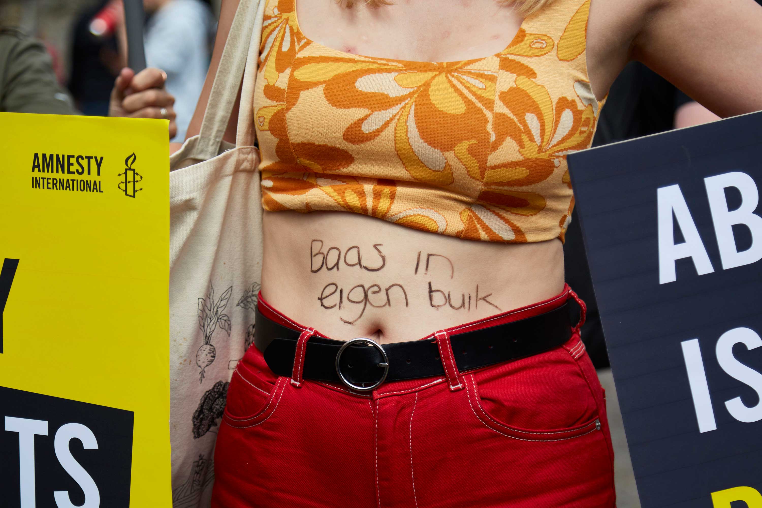 Protest Schwangerschaftsabbruch Reproduktive Rechte Niederlande Amsterdam ADAM 284652 C 2022 Pierre Crom