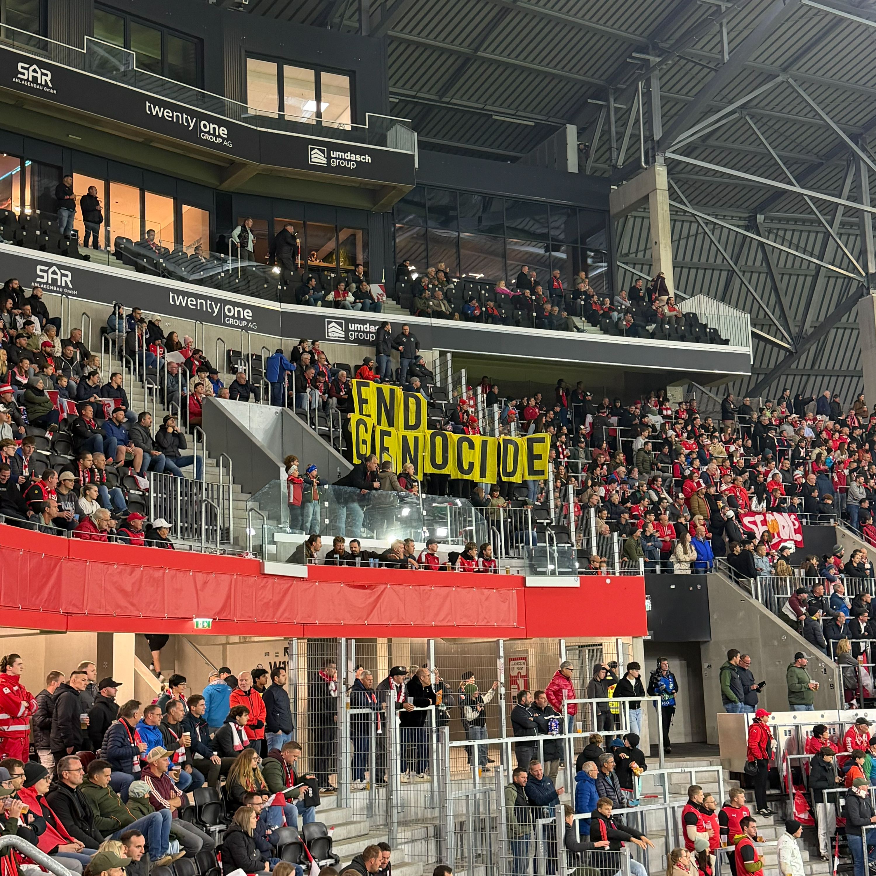 Israel Österreich Länderspiel Protest Amnesty International Österreich Zur Freien Verwendung 2