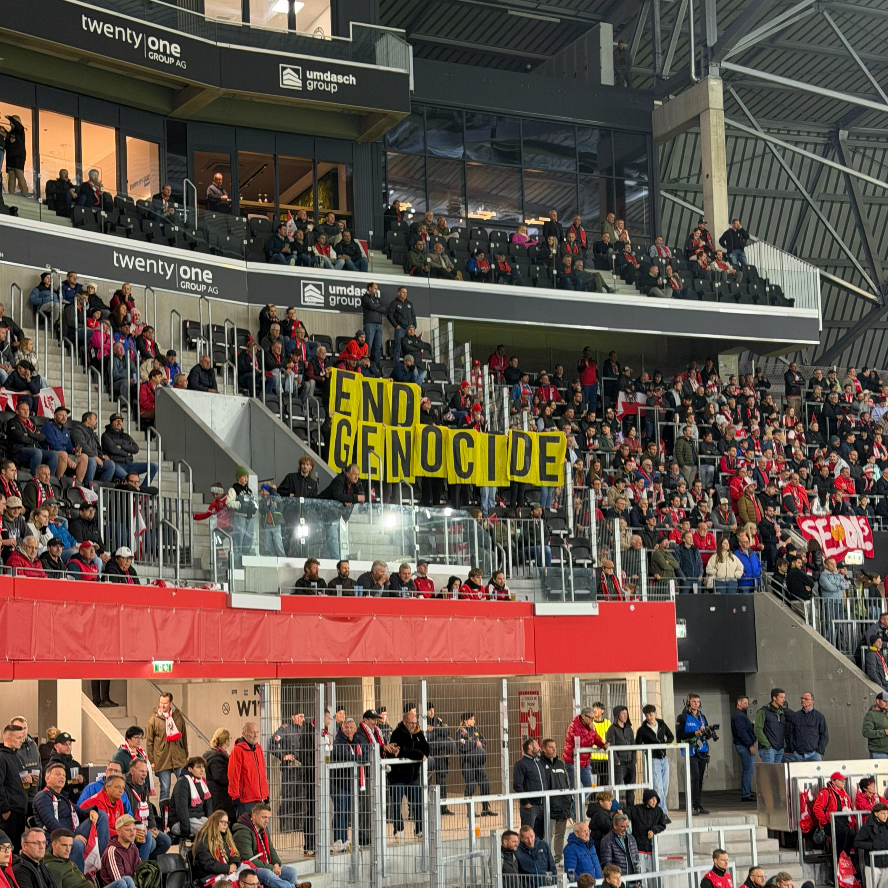 Israel Österreich Länderspiel Protest Amnesty International Österreich Zur Freien Verwendung 1