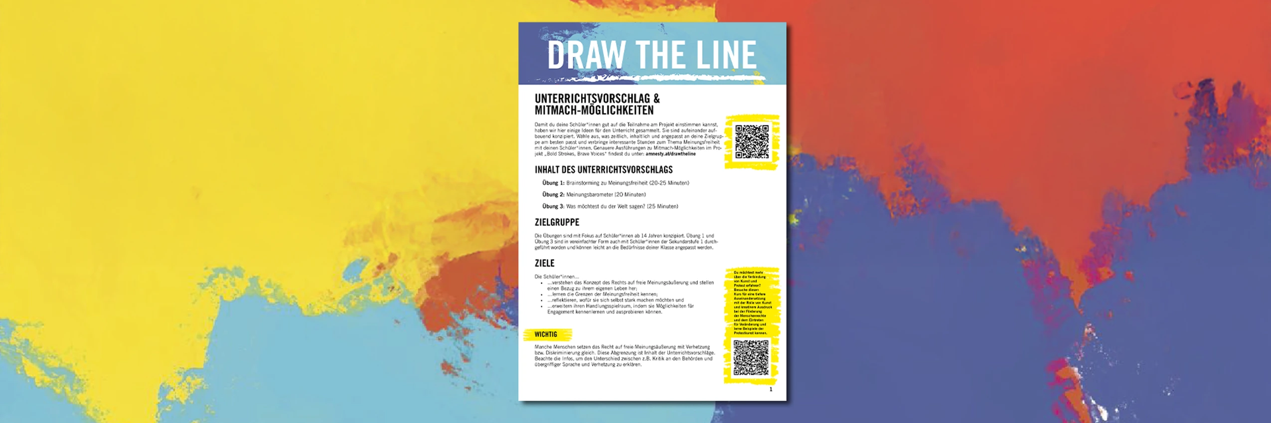 Unterrichtsvorschlag Header Materialshop