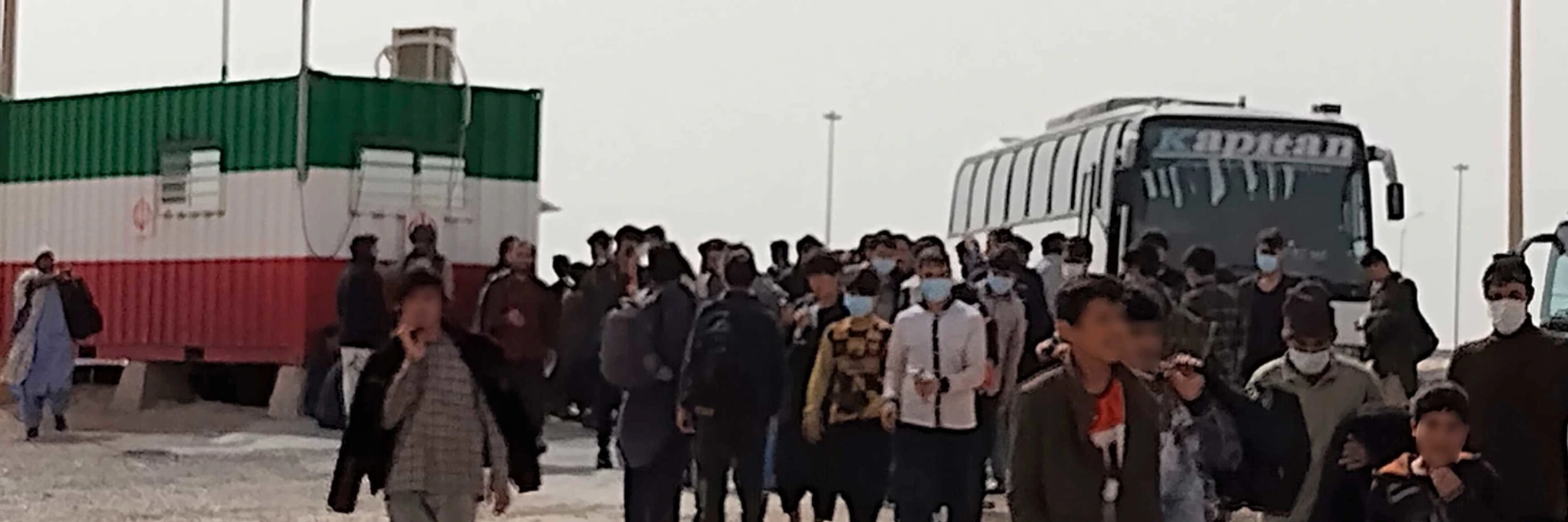 Auch früher schon wurden Afghan*innen, die versuchten, die Grenze zum Iran oder zur Türkei zu überqueren, routinemäßig inhaftiert, misshandelt und zurückgedrängt. © Amnesty International
