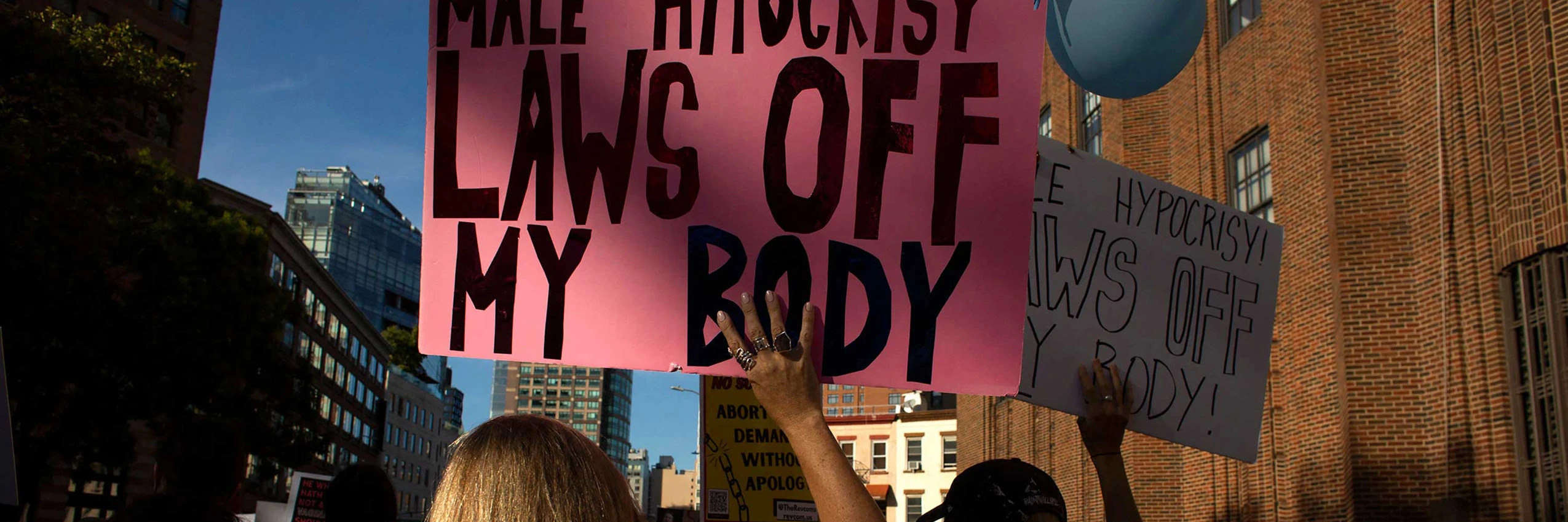 Protest für reproduktive Rechte in New York © KENA BETANCUR / AFP / picturedesk.com