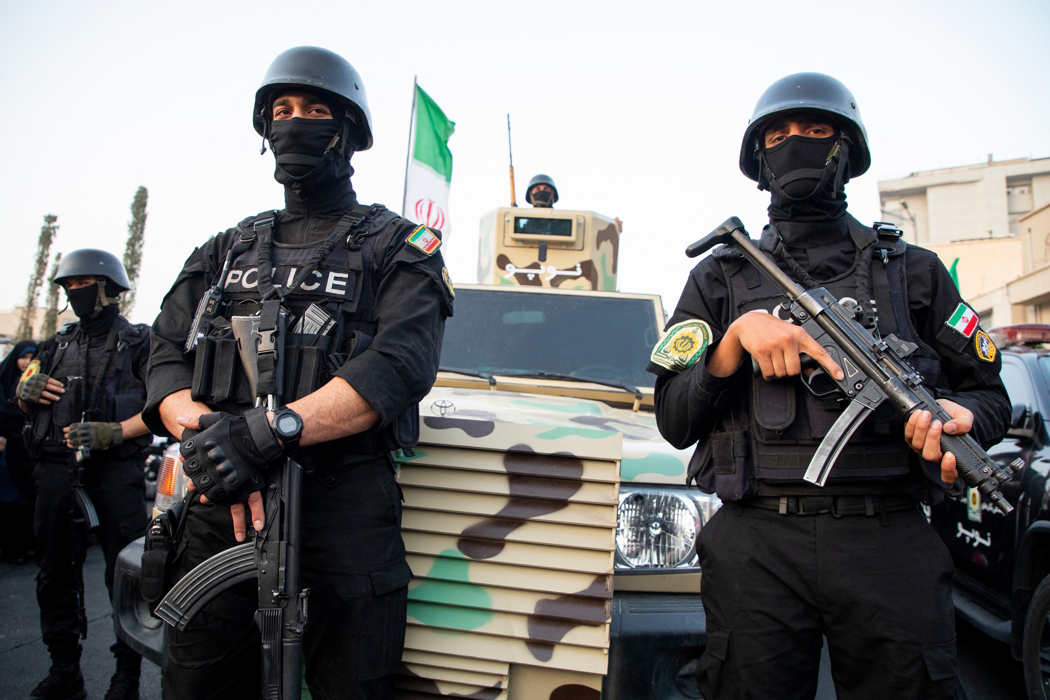 Iranische Behörden wenden die Todesstrafe verstärkt an, um staatliche Repression durchzusetzen © Negar / AFP via Getty