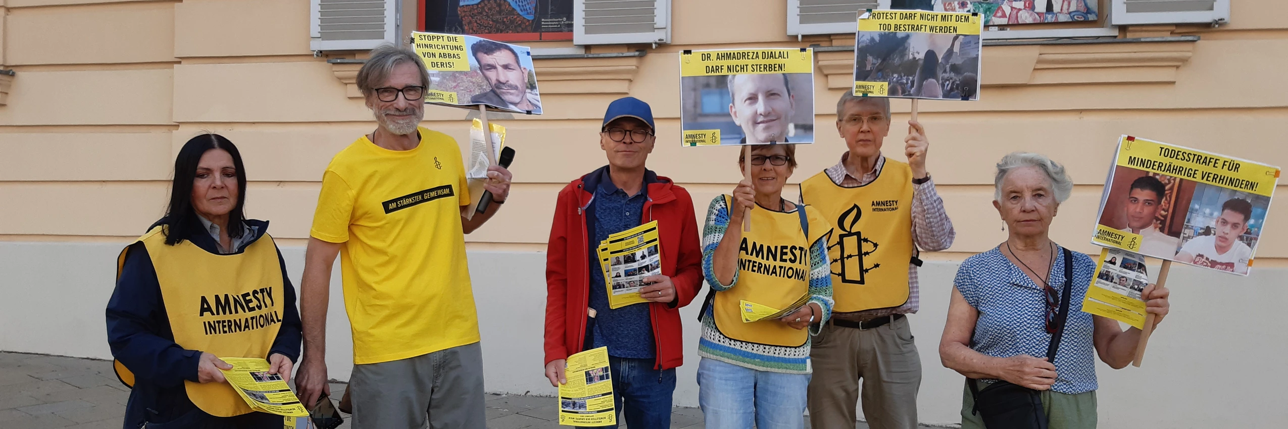 Gegen Todesstrafe Platz Der MR