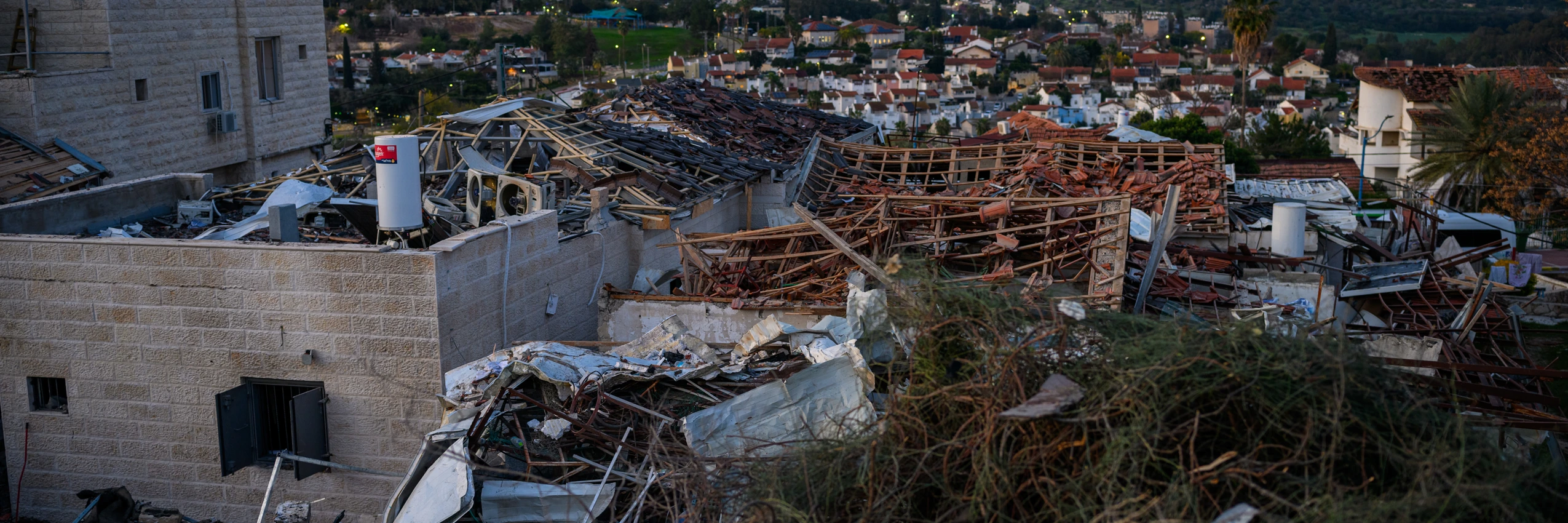 Neun Zivilpersonen wurden bei dem iranischen Raketenangriff auf Israel getötet. © 2026 Getty Images
