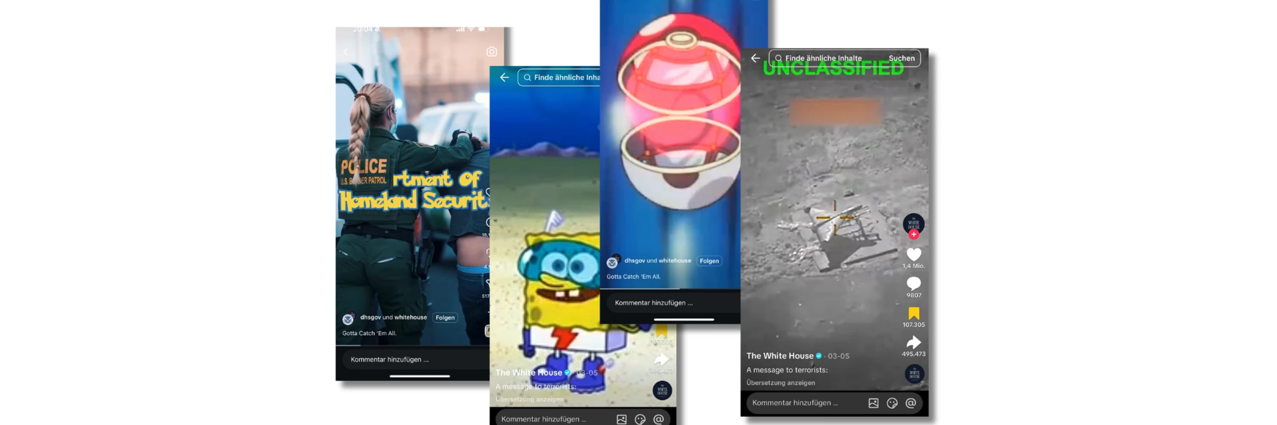 © Screenshots Instagram und TikTok