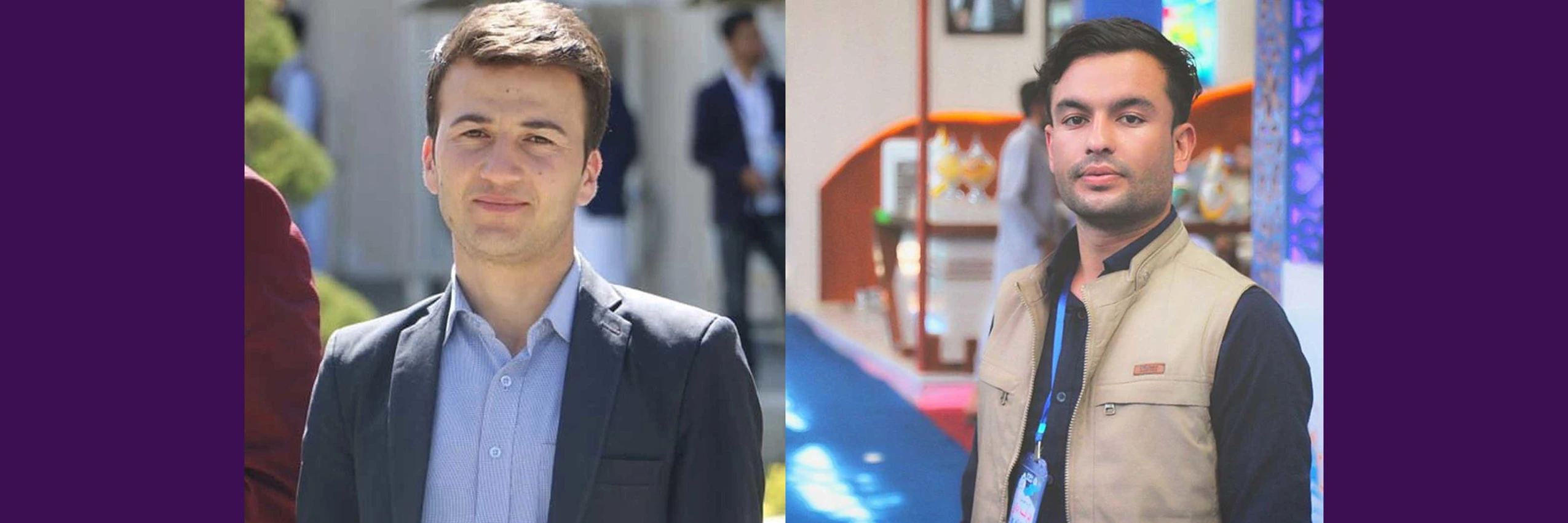 Afghanistan Ahmad Fahim (links im Bild), Azimi Seddiqullah Afghan (rechts) © privat