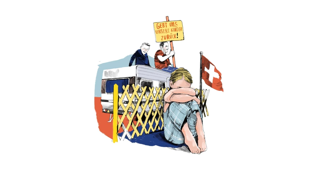 Schweiz Jenische Kinder