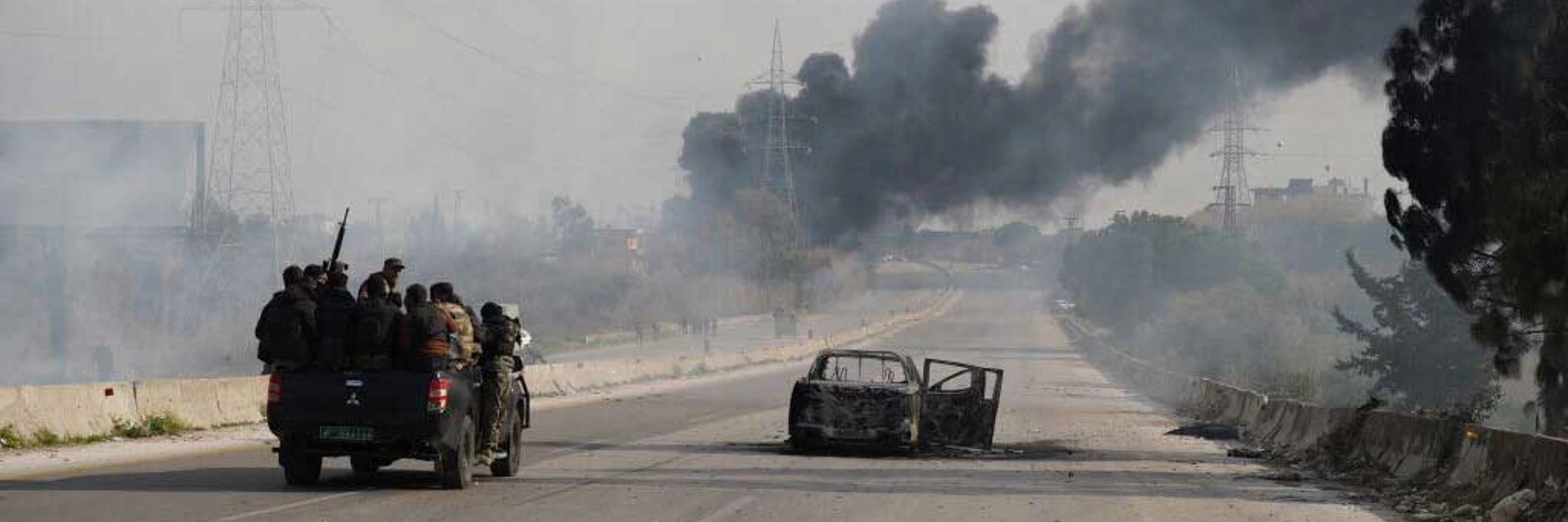 Gewaltausbruch auf den Straßen von Latakia im Nordwesten Syriens © Anadolu Via Getty Images