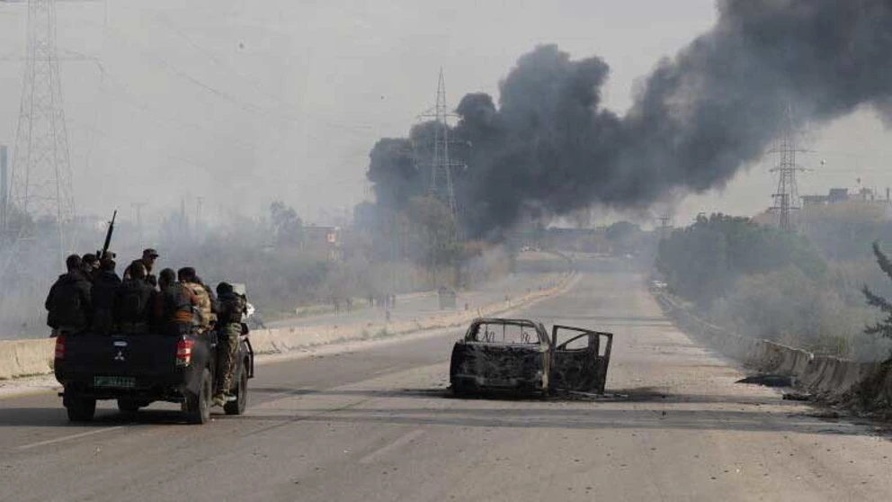 Gewaltausbruch auf den Straßen von Latakia im Nordwesten Syriens © Anadolu Via Getty Images
