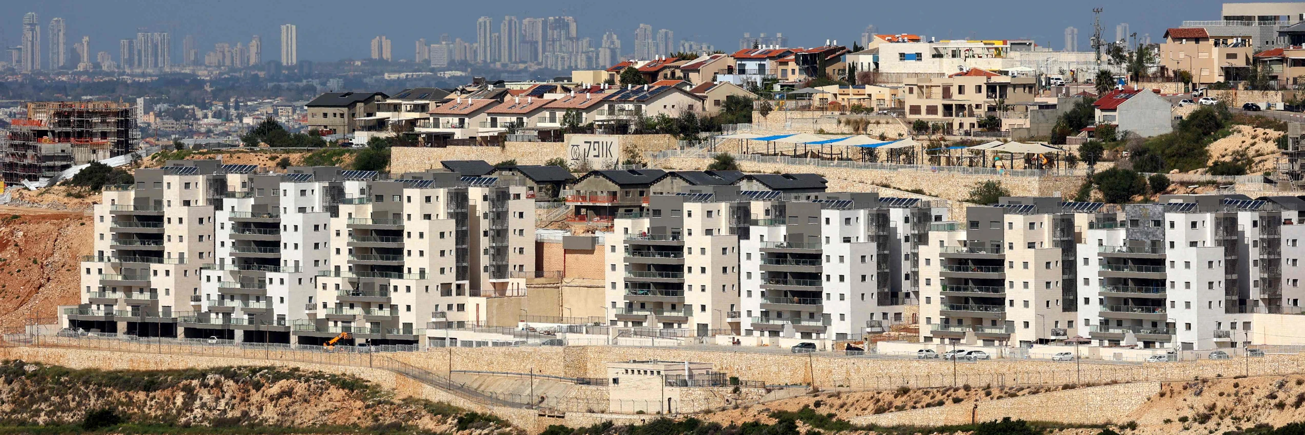 Israelische Siedlungen im besetzten Westjordanland © APA-Images / AFP / ZAIN JAAFAR