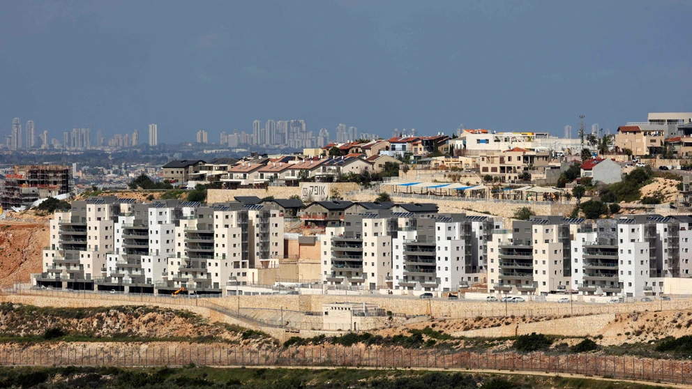 Israelische Siedlungen im besetzten Westjordanland © APA-Images / AFP / ZAIN JAAFAR