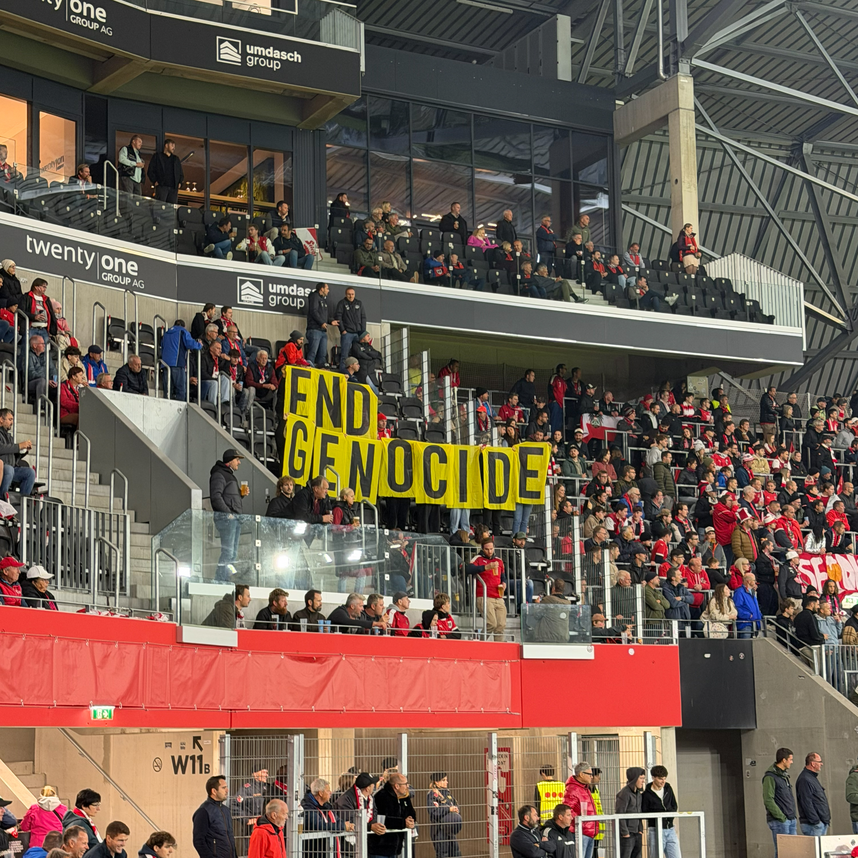 Israel Österreich Länderspiel Protest Amnesty International Österreich Zur Freien Verwendung 3