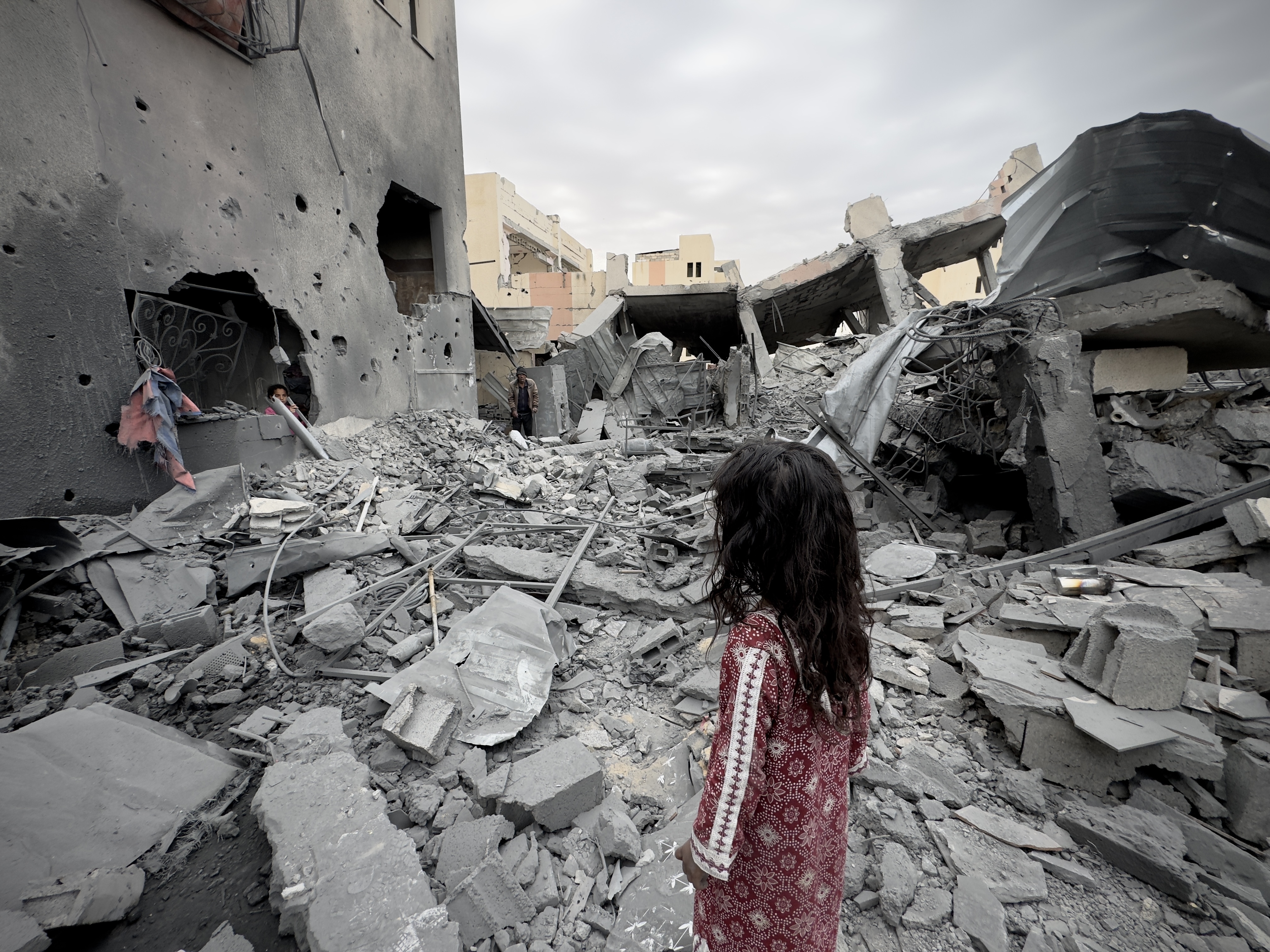 Gaza liegt in Trümmern und der Genozid geht weiter © Anadolu via Getty Images