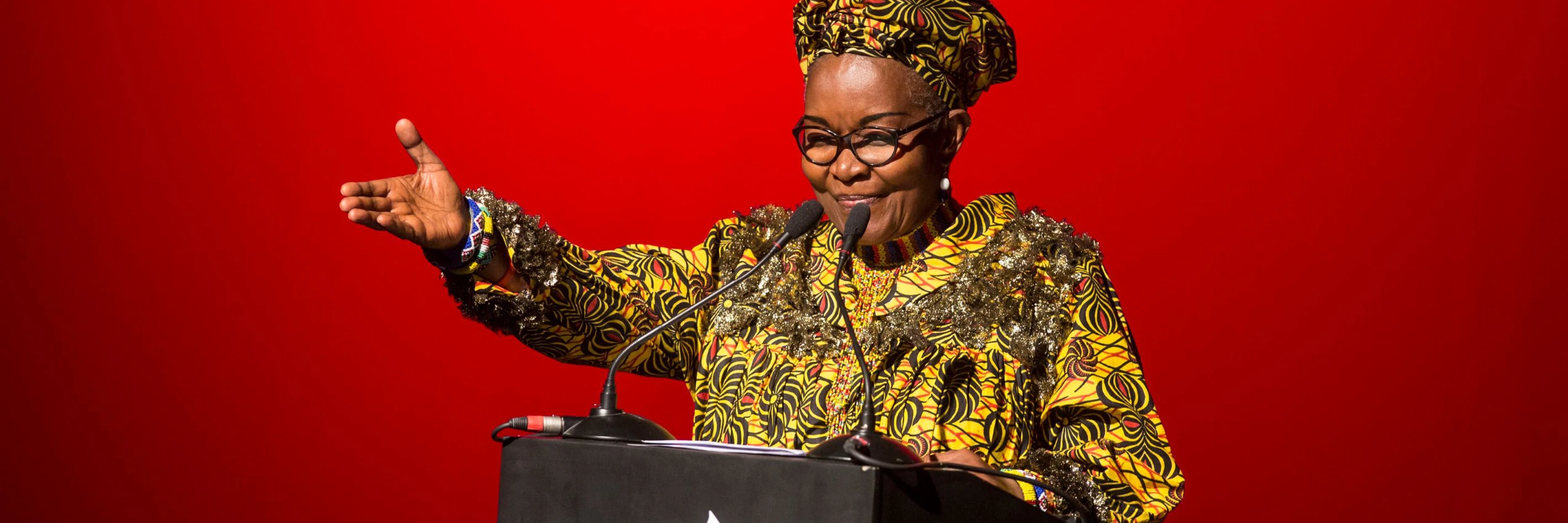 Alice Nkom bei der Verleihung des Menschenrechtspreises von Amnesty Deutschland 2014 © Henning Schacht / Amnesty International