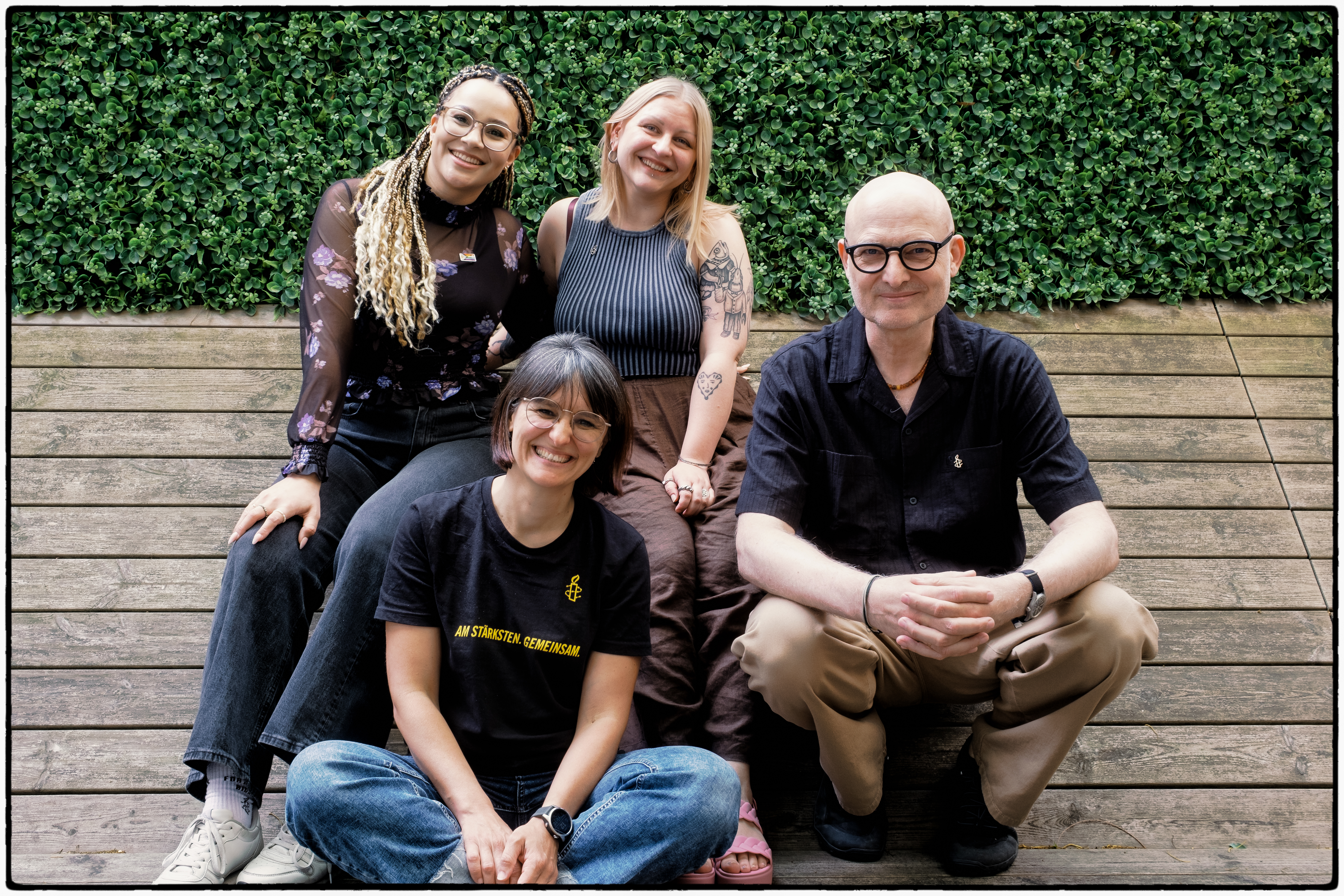 Das Fundraising-Team von Amnesty International Österreich © Amnesty International Österreich