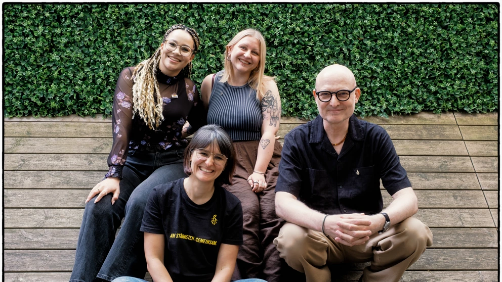 Das Fundraising-Team von Amnesty International Österreich © Amnesty International Österreich