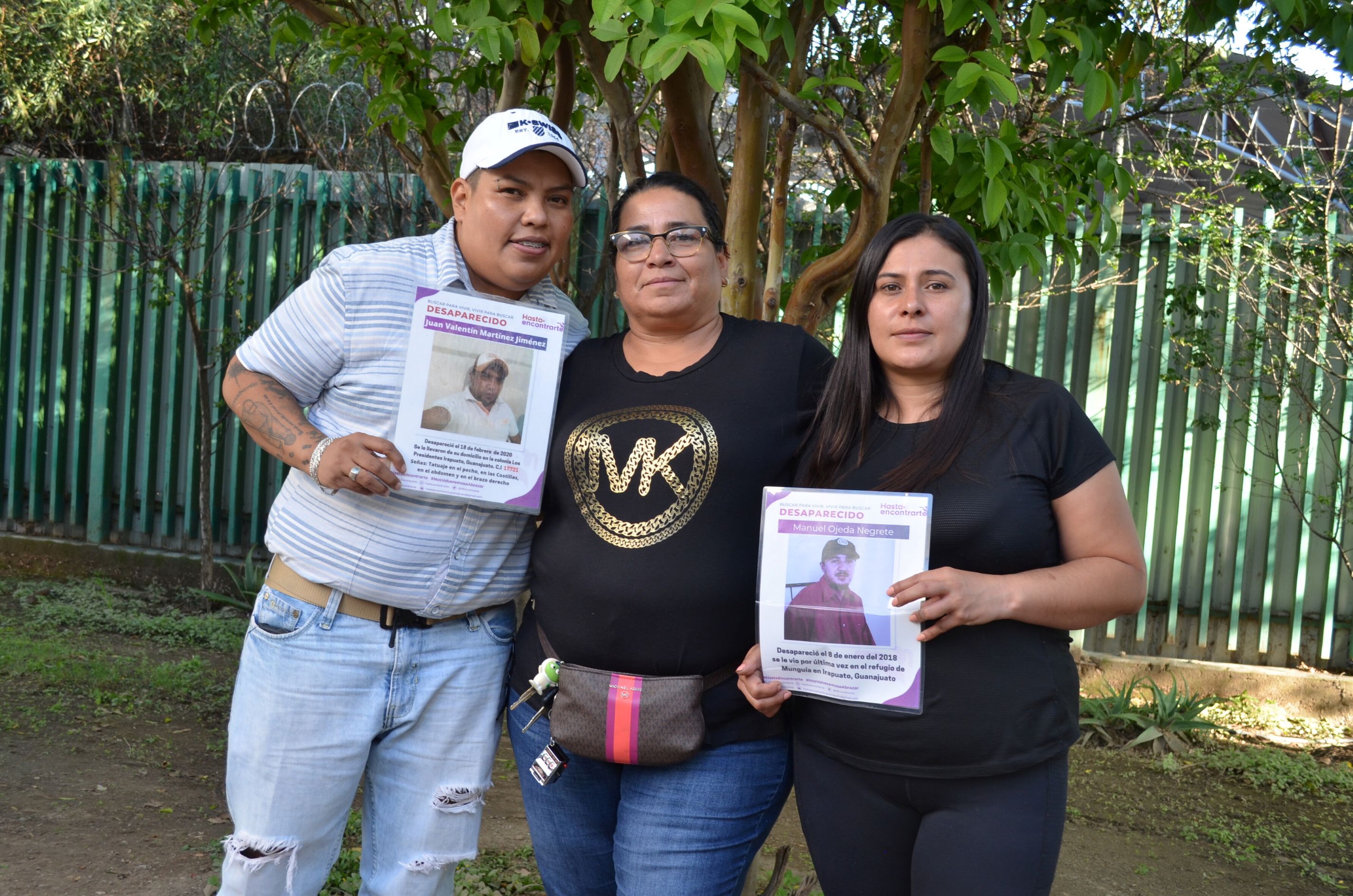  Karla Martínez, Verónica Durán und Bibiana Mendoza suchen im mexikanischen Bundesstaat Guanajuato nach ihren verschwundenen Angehörigen © Amnesty International, Foto: Mariana Aguirre
