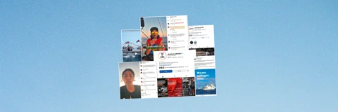 Screenshots: instagram.com / x.com