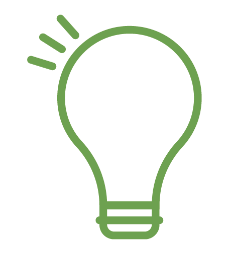 Sticker Icon Vorwissen Gruen