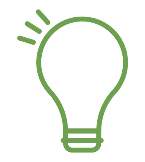 Sticker Icon Vorwissen Gruen