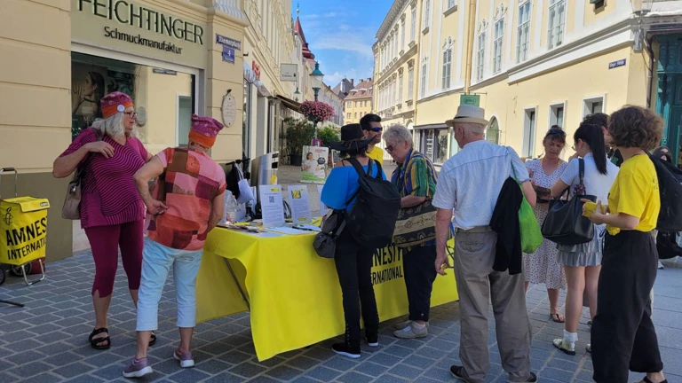 Aktion zur Bezahlkarte im Juni 2026 @ Hermann Schmitzberger